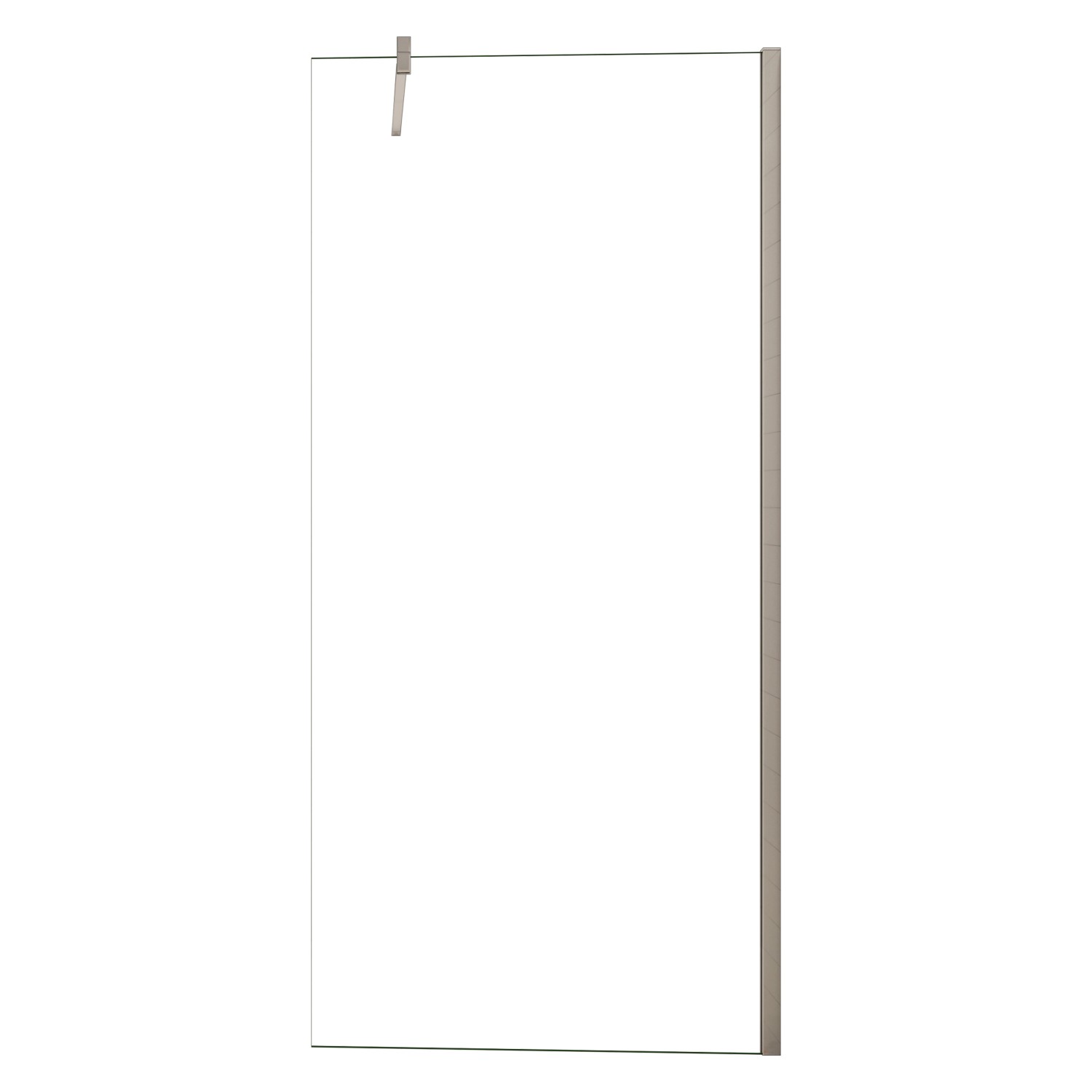 AICA Walk in Duschkabine B.50 x H.200cm Duschwand mit Stabilisator 8mm NANO ESG Glas Duschabtrennung Duschtrennwand F132 AICA Walk in Duschkabine B.50 x H.200cm Duschwand mit Stabilisator 8mm NANO ESG Glas Duschabtrennung Duschtrennwand F132 von Aica