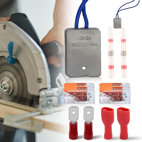 Softstart Modul Set, 15A 230V Elektrowerkzeuge Sanftanlauf Modul, Anlaufstrombegrenzer mit Insallationsset Einschaltstrombegrenzer Anlaufwiderstand für Kreissäge, Kappsägen, Handkreissäge Softstart Modul Set, 15A 230V Elektrowerkzeuge Sanftanlauf Modul, Anlaufstrombegrenzer mit Insallationsset Einschaltstrombegrenzer Anlaufwiderstand für Kreissäge, Kappsägen, Handkreissäge von Aicharynic