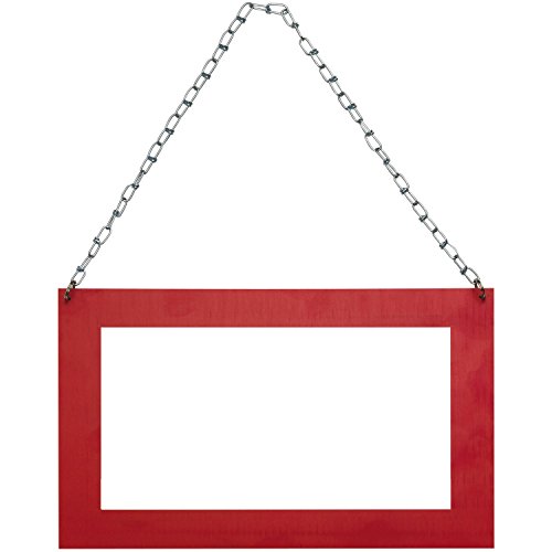 Aichberger Langgut Transport-Schild 40x25 cm Reflektierend Aluminium 2 mm Stahlkette 1 Stück von Aichberger