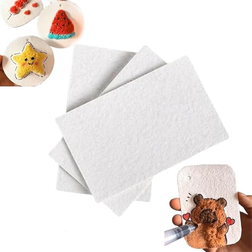Schaumstoff-Textur-Malpapier, Schaumstoff-Textur, blanko, Malpapier, geschwollenes Texturpapier, Schaumstoffmalpapier für Kinder, Bastelschaumpapier für Kunsthandwerk (quadratisch, 30 Stück, 10 cm) Schaumstoff-Textur-Malpapier, Schaumstoff-Textur, blanko, Malpapier, geschwollenes Texturpapier, Schaumstoffmalpapier für Kinder, Bastelschaumpapier für Kunsthandwerk (quadratisch, 30 Stück, 10 cm) von Aicoyiu