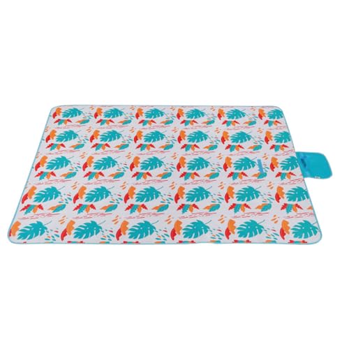 Beach Picknickdecke 145x200CM, Faltbar Wasserdicht Waschbare Campingdecke Strandmatte, Tragbare sandfeste Stranddecke Ideal für BBQ, Reisen, Outdoor, Camping, Strand, Park, Festival & Picknick -B Beach Picknickdecke 145x200CM, Faltbar Wasserdicht Waschbare Campingdecke Strandmatte, Tragbare sandfeste Stranddecke Ideal für BBQ, Reisen, Outdoor, Camping, Strand, Park, Festival & Picknick -B von AidSci