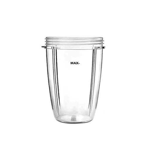 AidShunn Entsafter Cups für NutriBullet Ersatzteile 600w 900W 18OZ 24OZ 32OZ Klare Tassen Mixer Entsafter Mixer-(18OZ) von AidShunn