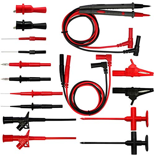 AideTek Automotive silicone test leads kit Insulation Piercing test clip crocodile clips up to 32A TLP20169 AideTek Automotive silicone test leads kit Insulation Piercing test clip crocodile clips up to 32A TLP20169 von AideTek