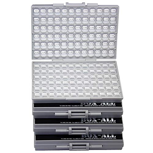 AideTek SMD SMT 1206 1% E96 Widerstand Kit 491 Werte 100 Stück/Wert 4 Box-ALL ROHS von AideTek