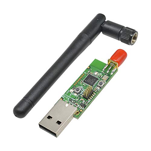 Aideepen Zigbee CC2531 Sniffer Bare Board Paket Protokoll Analyzer Modul USB Dongle für Home Assistant, Open HAB usw., USB CC2531 Bluetooth 4.0 Protokollanalysator, Sniffer Externe Antenne Aideepen Zigbee CC2531 Sniffer Bare Board Paket Protokoll Analyzer Modul USB Dongle für Home Assistant, Open HAB usw., USB CC2531 Bluetooth 4.0 Protokollanalysator, Sniffer Externe Antenne von Aideepen