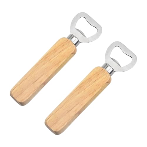 2 Stück Flaschenöffner aus Holz?Tragbare Durable Flaschenöffner für Zuhause Küche Bar Flaschen? Mini Bottle Opener für Bar Party Camping und Familie von Aidqxbaoer