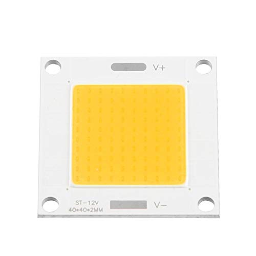 Aigend LED-Chip-Modul – 50 W COB-LED-integrierte Chip-Lichtpaneel-Glühbirne, passend für DIY-Glühbirnen-Flutlicht DC 12–14 V (warmes Licht) [Energieklasse A] von Aigend