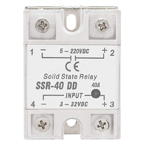 Halbleiterrelais - SSR-40 DD 40A 5-220 VDC Halbleiterrelais für den industriellen Automatisierungsprozess von Aigend