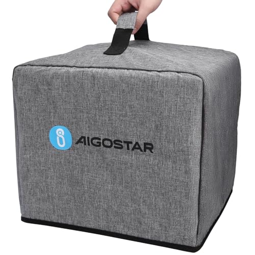 Aigostar Air fryer grauer Oxford-Stoff-Staubschutz, hält die Heißluftfritteuse frei von Staub, Schmutz und Flüssigkeiten, sorgt für Langlebigkeit, für Heißluftfritteusen 300010IBT Aigostar Air fryer grauer Oxford-Stoff-Staubschutz, hält die Heißluftfritteuse frei von Staub, Schmutz und Flüssigkeiten, sorgt für Langlebigkeit, für Heißluftfritteusen 300010IBT von Aigostar