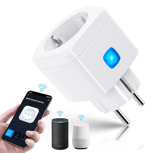 Aigostar Alexa Steckdose Wlan, Mini Smart Steckdose 10A 2300W Kein Hub Notwendig. Fernbedienung und Sprachsteuerung mit Aigostar APP, Kompatibel mit Amazon Alexa und Google Home, Weiß 1 Stück. Aigostar Alexa Steckdose Wlan, Mini Smart Steckdose 10A 2300W Kein Hub Notwendig. Fernbedienung und Sprachsteuerung mit Aigostar APP, Kompatibel mit Amazon Alexa und Google Home, Weiß 1 Stück. von Aigostar