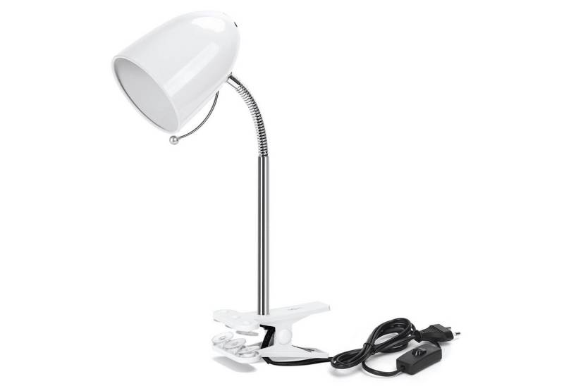 Aigostar LED Klemmleuchte Klemmlampe E27 Modell LED 153cm Kabel Schreibtischlampe von Aigostar