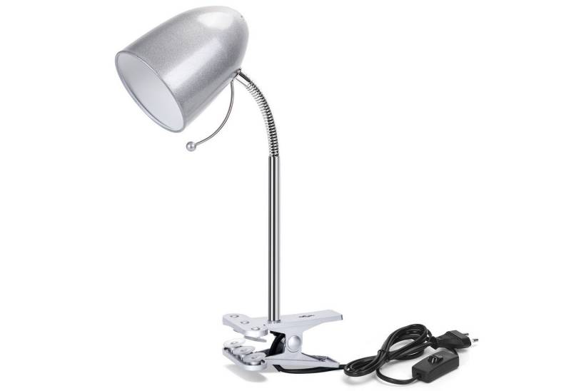 Aigostar LED Klemmleuchte Klemmlampe E27 Modell LED 153cm Kabel Schreibtischlampe von Aigostar