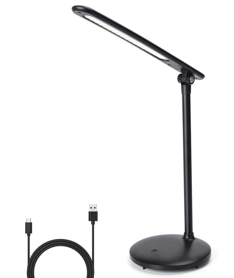 Aigostar LED Schreibtischlampe Schreibtischlampe Led faltbare USB-C kabel 3 modi dimmbar Aigostar LED Schreibtischlampe Schreibtischlampe Led faltbare USB-C kabel 3 modi dimmbar von Aigostar