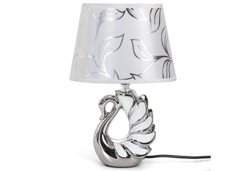 Aigostar Schreibtischlampe Tischlampe aus Keramik Tischleuchte mit Stoffschirm max.40W Aigostar Schreibtischlampe Tischlampe aus Keramik Tischleuchte mit Stoffschirm max.40W von Aigostar