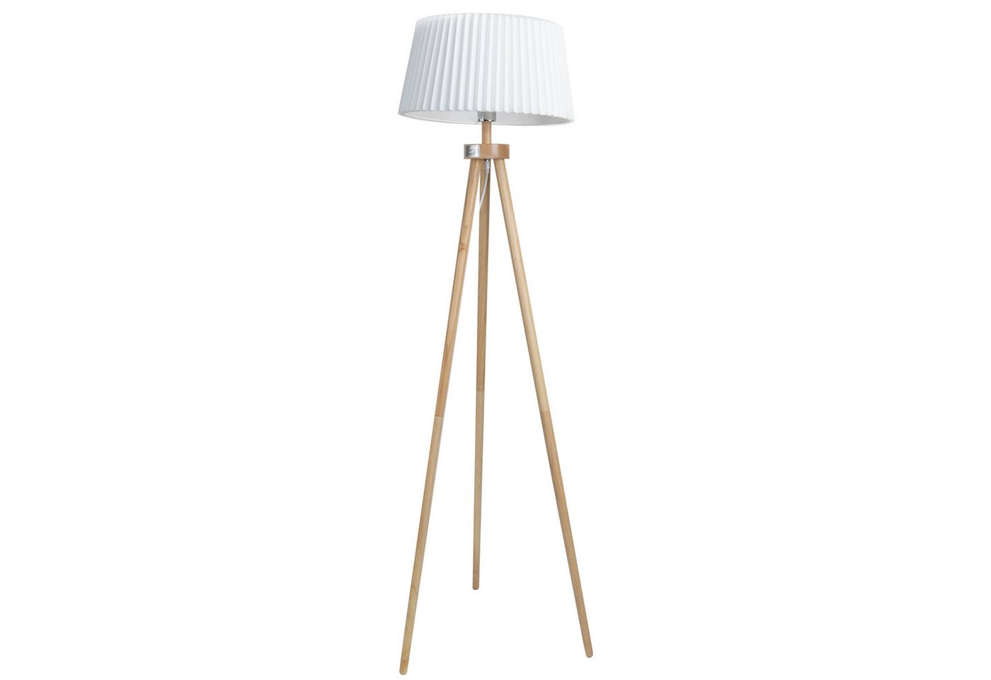 Aigostar Stehlampe LED stehlampe dreibein mit leinen lampenschirm und fußschalter Aigostar Stehlampe LED stehlampe dreibein mit leinen lampenschirm und fußschalter von Aigostar