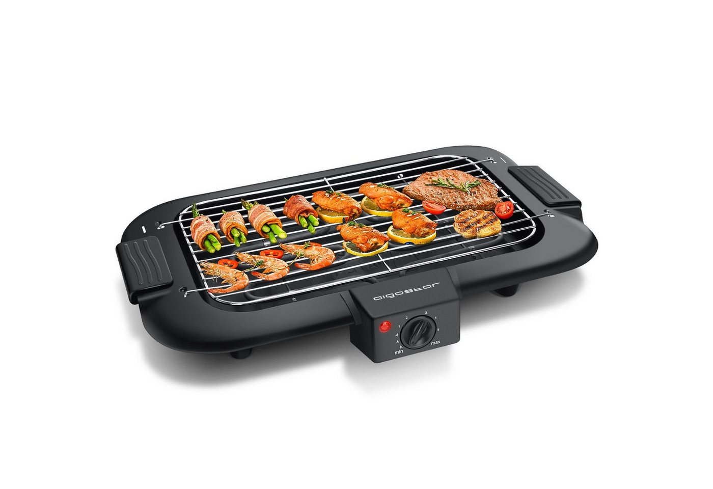 Aigostar Tischgrill Rauchfreier Tischgrill Barbecue Elektrogrill Elektrischer BBQ 2000 W, 2000 W Aigostar Tischgrill Rauchfreier Tischgrill Barbecue Elektrogrill Elektrischer BBQ 2000 W, 2000 W von Aigostar