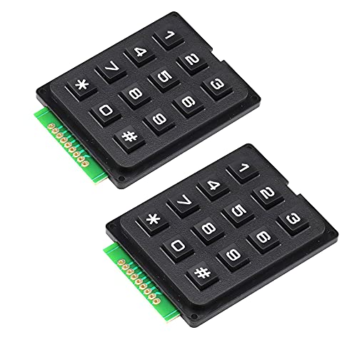 Aihasd 12 Tasten Tastatur 4 X 3 Membranmatrix Tastaturmodul Array-Schalter Key Matrix Microcontroller Keyboard Aihasd 12 Tasten Tastatur 4 X 3 Membranmatrix Tastaturmodul Array-Schalter Key Matrix Microcontroller Keyboard von Aihasd