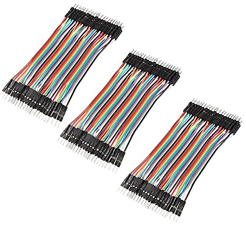 Aihasd 120P 10cm Male-Male Jumper Wire Cable Jumper for Arduino Aihasd 120P 10cm Male-Male Jumper Wire Cable Jumper for Arduino von Aihasd