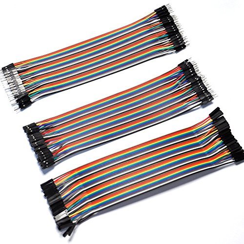 Aihasd 120PCS 3 in 1 kit 20CM Female-Female Male-Female Male-Male Jumper Wire Cable Kabel Steckbrücken Drahtbrücken für Arduino Aihasd 120PCS 3 in 1 kit 20CM Female-Female Male-Female Male-Male Jumper Wire Cable Kabel Steckbrücken Drahtbrücken für Arduino von Aihasd