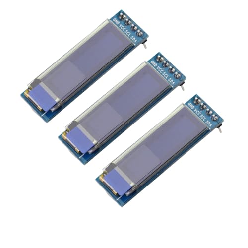 Aihasd 3PCS 0.91" Zoll OLED Anzeigemodul I2C IIC Seriell 128X64 weißes LCD LED Anzeigen Modul DC 3.3V ~ 5V Aihasd 3PCS 0.91" Zoll OLED Anzeigemodul I2C IIC Seriell 128X64 weißes LCD LED Anzeigen Modul DC 3.3V ~ 5V von Aihasd