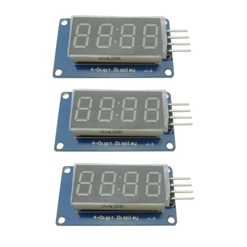 Aihasd 3PCS 4 Bits Digital Tube LED Display Module With Clock Display TM1637 for Arduino Raspberry PI Aihasd 3PCS 4 Bits Digital Tube LED Display Module With Clock Display TM1637 for Arduino Raspberry PI von Aihasd