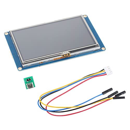 Aihasd English Nextion 4.3'' HMI TFT Touch Panel LCD Display Module Resistive Touch Screen Panel for Arduino von Aihasd