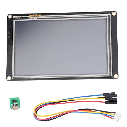 Aihasd Resistiv Touch Display Module Enhanced Nextion 5,0'' 5 Zoll HMI Touchscreen TFT LCD Panel LCD-Anzeigemodul 800x480 32MB Flash for Arduino (NX8048K050) von Aihasd