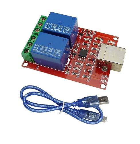 Aihasd Smart Elektronik 2 Kanal DC5V Relais Modul/Computer USB Steuern Schalter Fahrer/PC Intelligent Regler Aihasd Smart Elektronik 2 Kanal DC5V Relais Modul/Computer USB Steuern Schalter Fahrer/PC Intelligent Regler von Aihasd