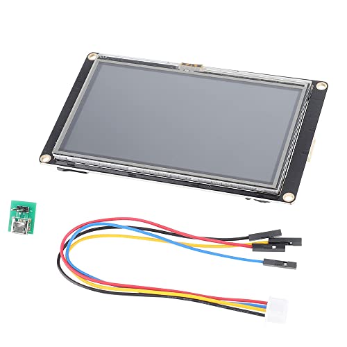 Aihasd Touch Display Module Enhanced Nextion 7.0'' 7 Zoll HMI Touch Screen TFT LCD Panel 800x480 32MB Flash (NX8048K070) von Aihasd