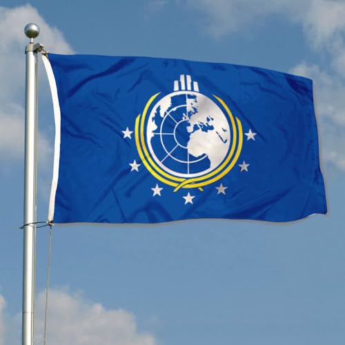 Aihccy Super Earth Flagge, Banner, 90 x 150 cm, Gartenhaus, Dekoration, Blau Aihccy Super Earth Flagge, Banner, 90 x 150 cm, Gartenhaus, Dekoration, Blau von Aihccy