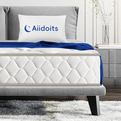 Aiidoits Matratze 80x200cm Taschenfederkernmatratze 7 Zonen Härtegrad H3 Oeko-TEX Zertifiziert 22cm hoch mit abnehmbarem waschbarem Baumwollbezug Matratz für Kinder und Erwachsene Aiidoits Matratze 80x200cm Taschenfederkernmatratze 7 Zonen Härtegrad H3 Oeko-TEX Zertifiziert 22cm hoch mit abnehmbarem waschbarem Baumwollbezug Matratz für Kinder und Erwachsene von Aiidoits