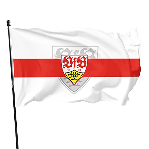 V-Fb Stut-Tgart Familienfahne Gartenflagge Gartenflagge bedruckt Welcome Partyfahne Dekofahnen Wettkampffahnen von Aiier