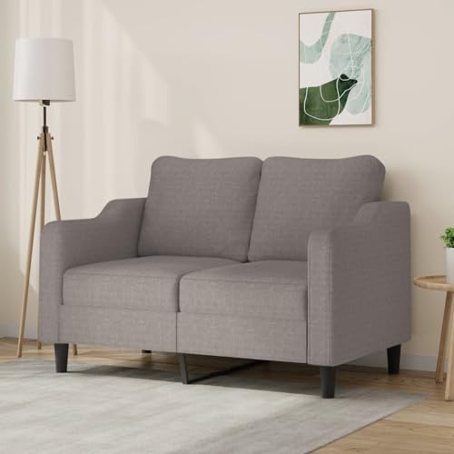 Aiious 2-Sitzer-Sofa Taupe 140 cm: Bequem f¨¹r Plaudern, Lesen und Entspannen, mit robustem Stoff und Metallgestell Aiious 2-Sitzer-Sofa Taupe 140 cm: Bequem f¨¹r Plaudern, Lesen und Entspannen, mit robustem Stoff und Metallgestell von Aiious