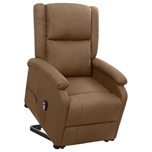 Aiious Aufstehsessel Braun Stoff von Aiious