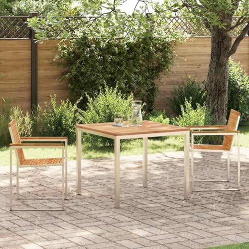 Aiious Massivholz Essgruppe 3 Personen Teak Holz Gartenm?Bel Set f¨¹r Outdoor Bereich Aiious Massivholz Essgruppe 3 Personen Teak Holz Gartenm?Bel Set f¨¹r Outdoor Bereich von Aiious