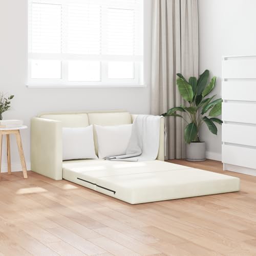 Aiious Loveseat 2-Sitzer in Cremefarben, Naturholzrahmen, bequem und platzsparend f¨¹r Wohnzimmer und Lounge Aiious Loveseat 2-Sitzer in Cremefarben, Naturholzrahmen, bequem und platzsparend f¨¹r Wohnzimmer und Lounge von Aiious