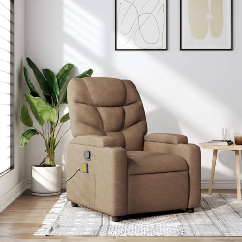 Aiious Massagesessel Braun Stoff Aiious Massagesessel Braun Stoff von Aiious