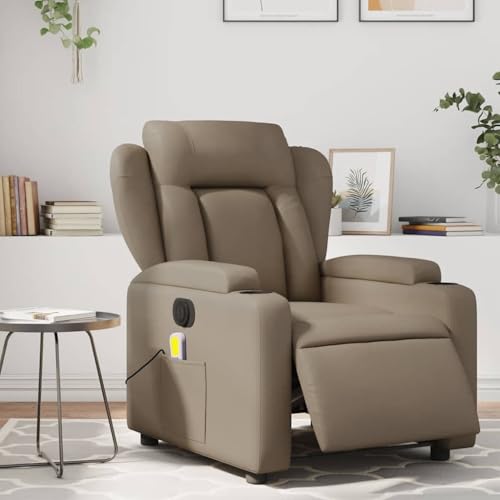 Aiious Massagesessel Elektrisch Cappuccino-Braun Kunstleder Aiious Massagesessel Elektrisch Cappuccino-Braun Kunstleder von Aiious