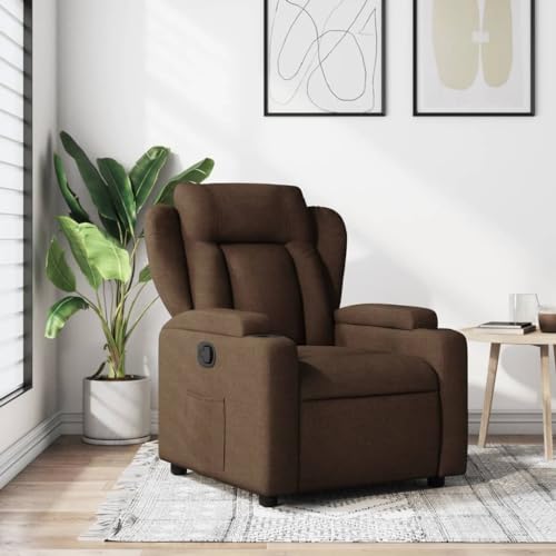 Aiious Relaxsessel Braun Stoff von Aiious