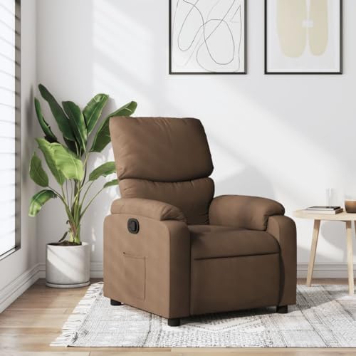 Aiious Relaxsessel Braun Stoff von Aiious