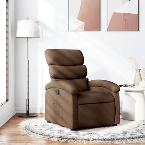 Aiious Relaxsessel Braun Stoff von Aiious