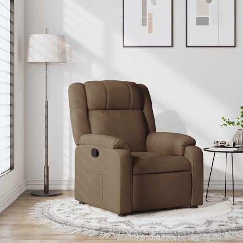 Aiious Relaxsessel Braun Stoff von Aiious