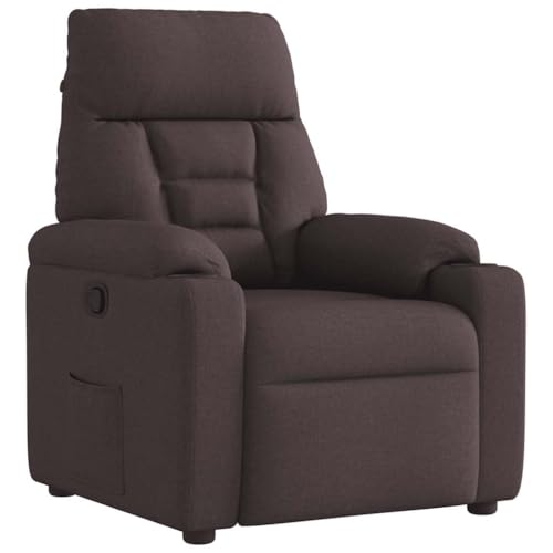 Aiious Relaxsessel Dunkelbraun Stoff von Aiious
