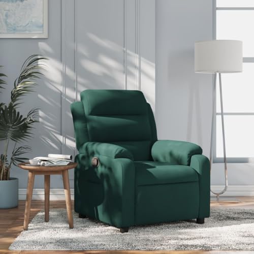 Aiious Relaxsessel Dunkelgr¨¹n Samt von Aiious