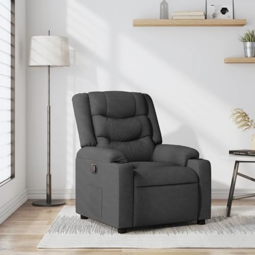 Aiious Relaxsessel Dunkelgrau Stoff von Aiious