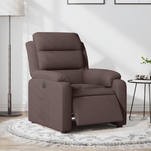 Aiious Relaxsessel Elektrisch Dunkelbraun Stoff von Aiious