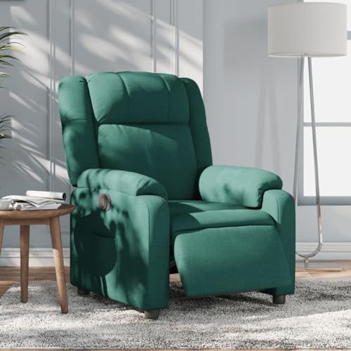 Aiious Relaxsessel Elektrisch Dunkelgr¨¹n Stoff von Aiious