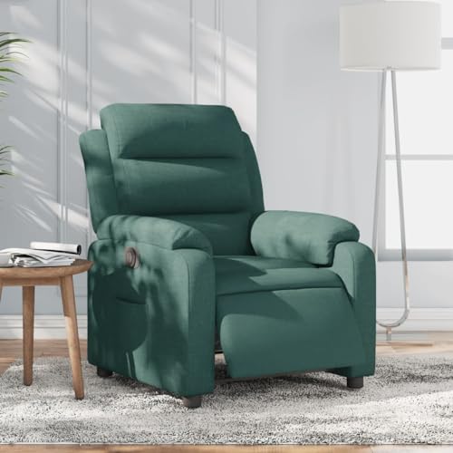 Aiious Relaxsessel Elektrisch Dunkelgr¨¹n Stoff von Aiious