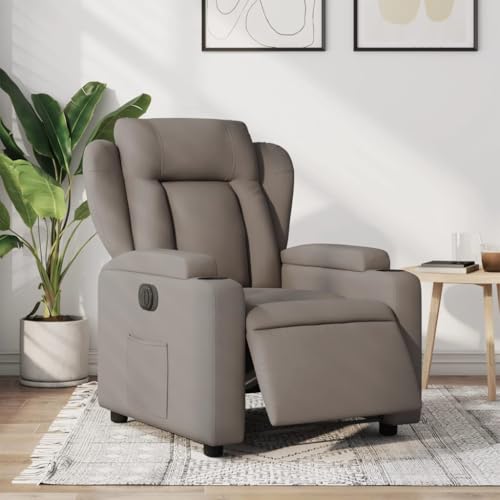 Aiious Relaxsessel Elektrisch Taupe Stoff von Aiious