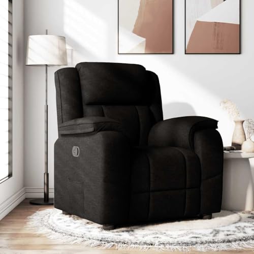 Aiious Relaxsessel Schwarz Stoff von Aiious